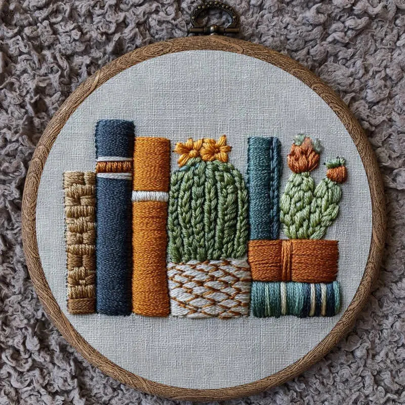 Embroidery Kit - Desert Library