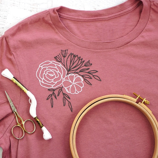 Step-by-Step Guide to Embroidering a T-Shirt by Hand