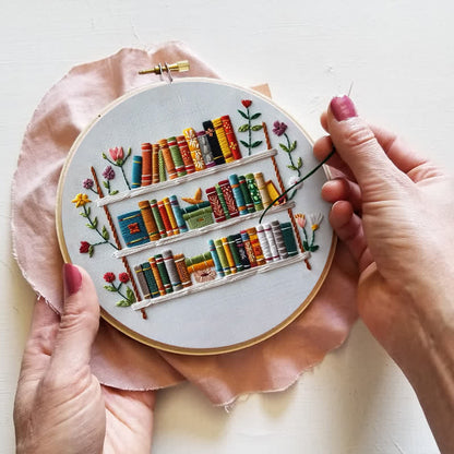 Embroidery Kit - Shelf of Stitches