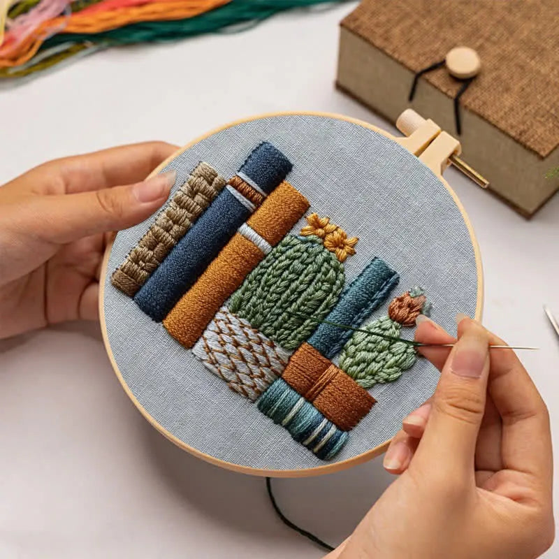 Embroidery Kit - Desert Library