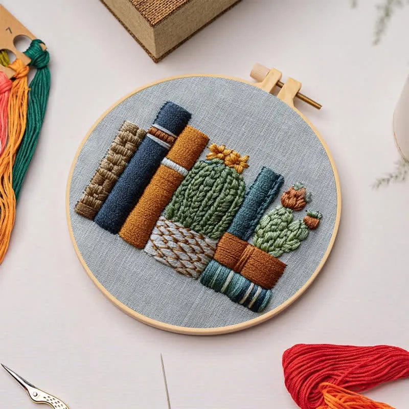 Embroidery Kit - Desert Library