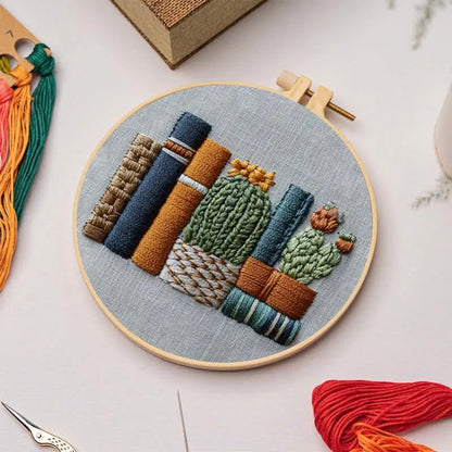 Embroidery Kit - Desert Library