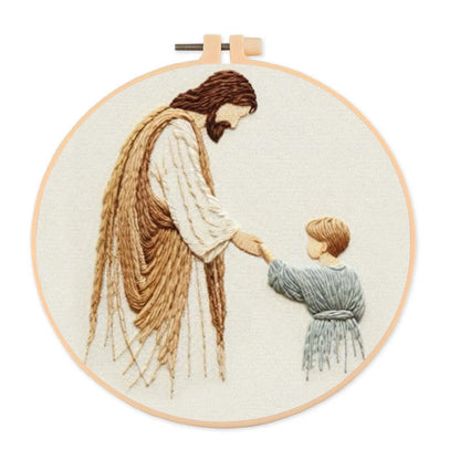 Embroidery Kit - Held by Faith