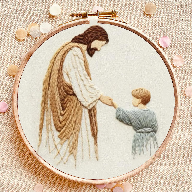 Embroidery Kit - Held by Faith