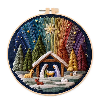 Punch Embroidery Kit - Aurora in Bethlehem