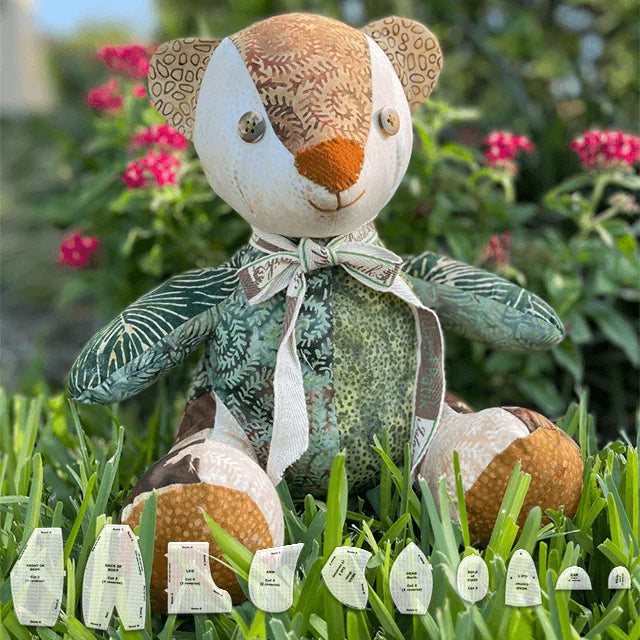 Keepsake Bear Template With Instructions