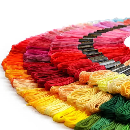 Rainbow Embroidery Floss Set