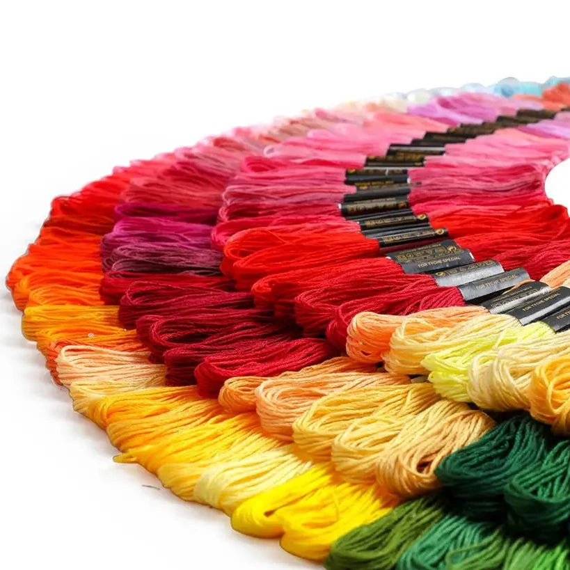 Rainbow Embroidery Floss Set