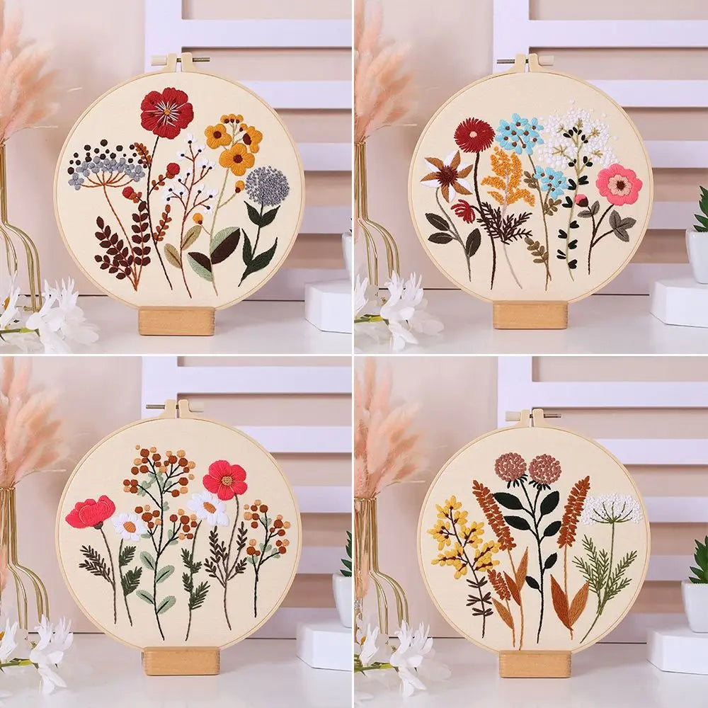 Embroidery Kit Field Bloom Collection