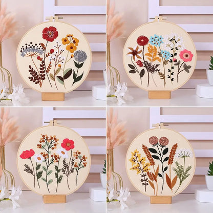 Embroidery Kit Field Bloom Collection