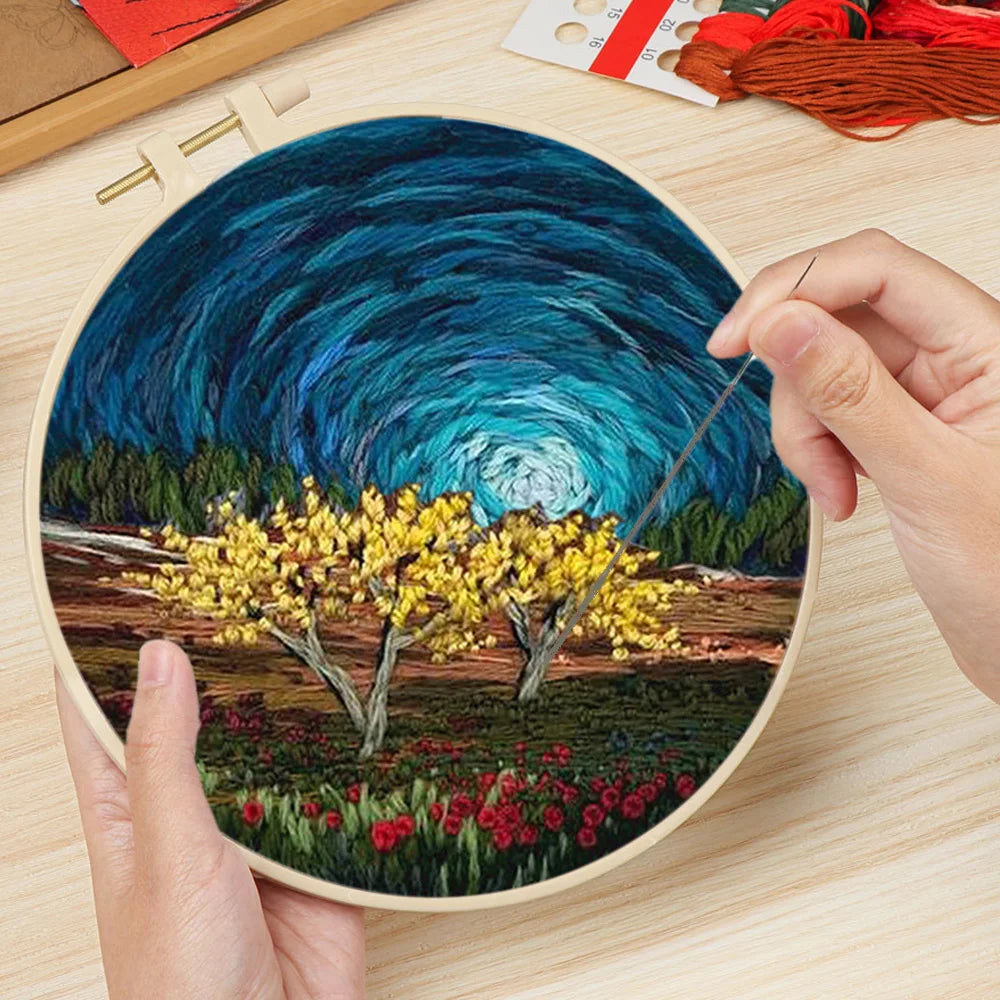 Embroidery Kit Landscape Collection