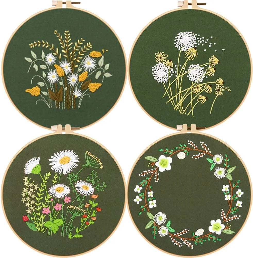 Embroidery Kit Wildflower Collection