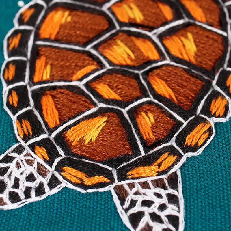 Embroidery Kit Water Animals Collection