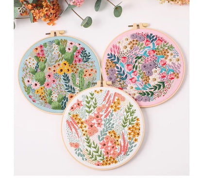 Embroidery Kit Garden Whispers Collection