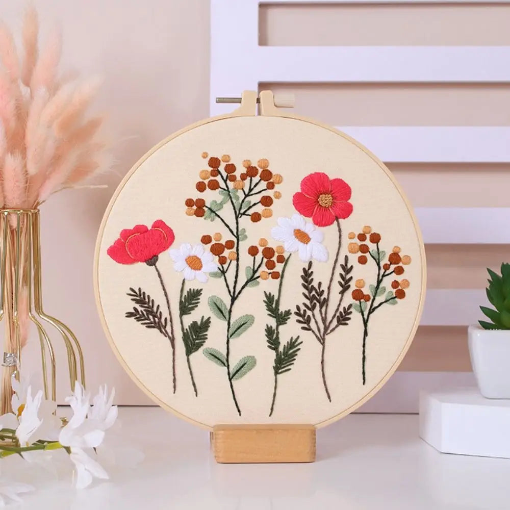 Embroidery Kit Field Bloom Collection