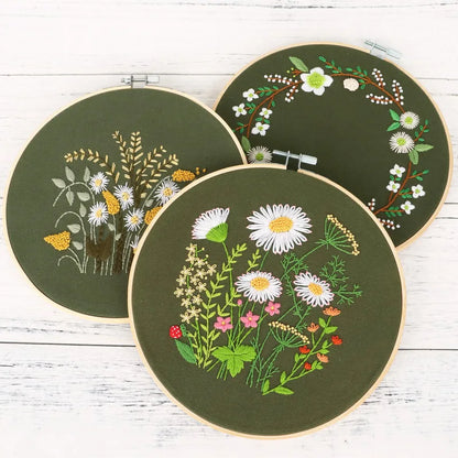 Embroidery Kit Wildflower Collection