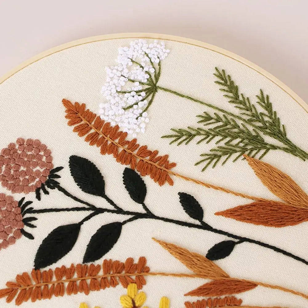 Embroidery Kit Field Bloom Collection