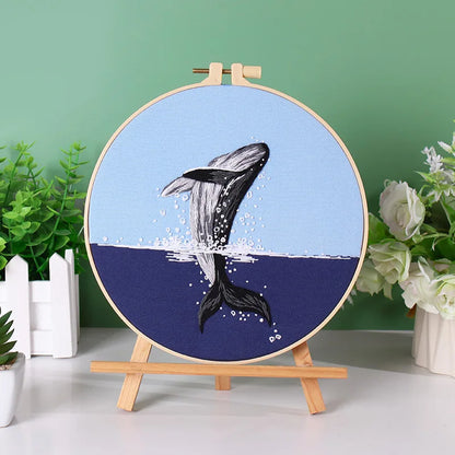 Embroidery Kit Water Animals Collection