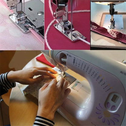 Narrow Rolled Hem Foot Set