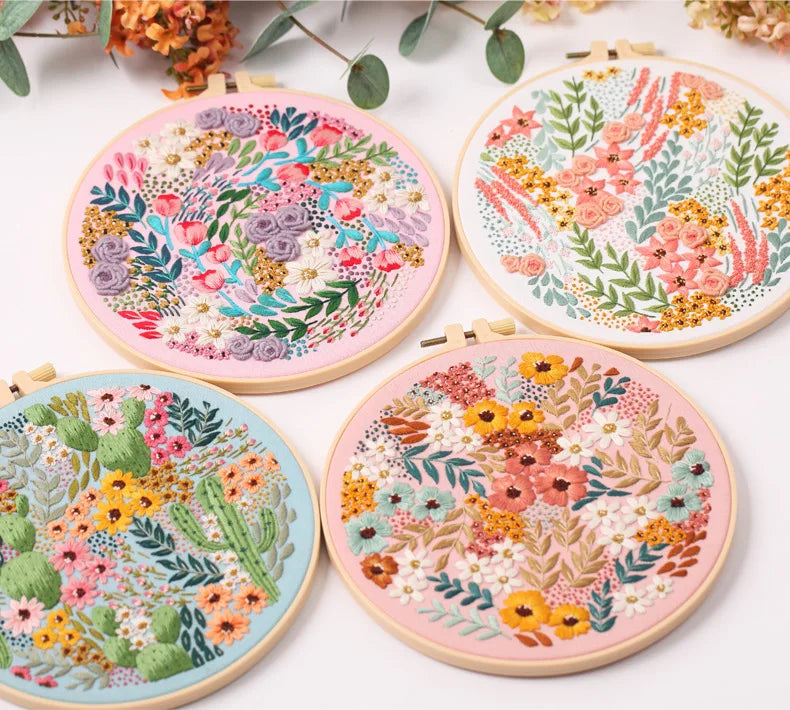Embroidery Kit Garden Whispers Collection