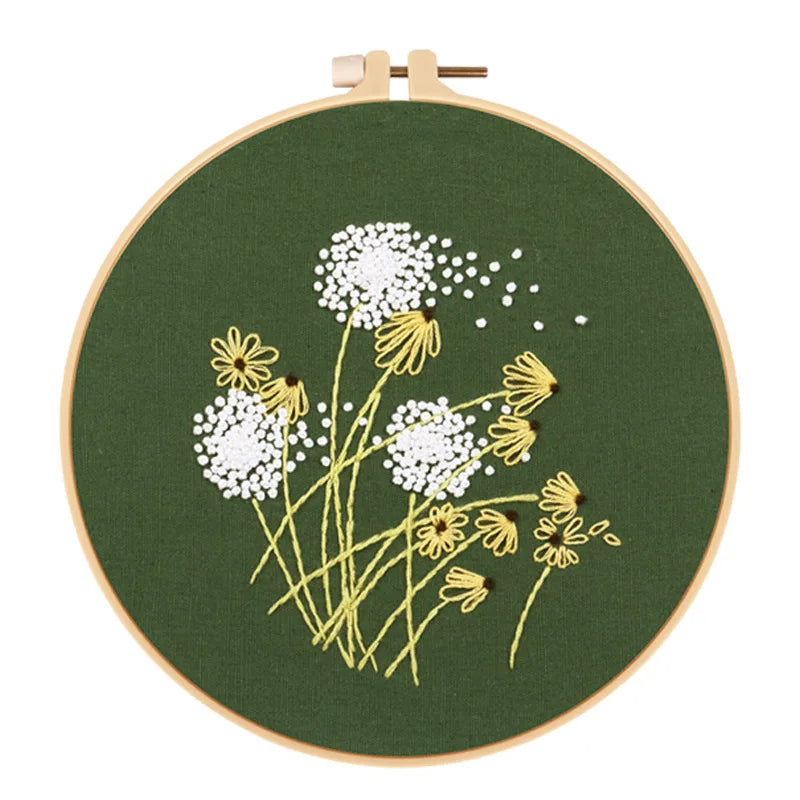 Embroidery Kit Wildflower Collection
