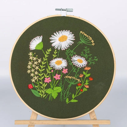 Embroidery Kit Wildflower Collection