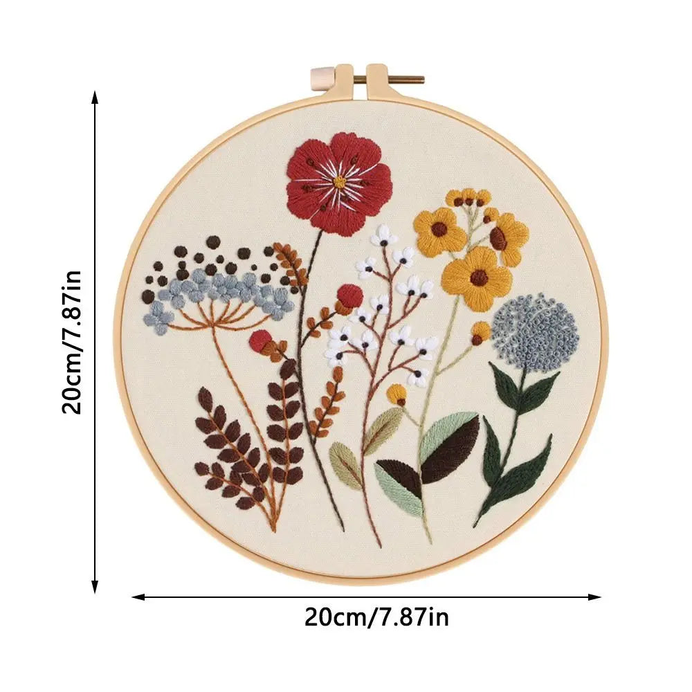 Embroidery Kit Field Bloom Collection