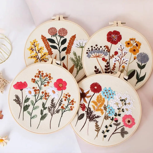 Embroidery Kit Field Bloom Collection