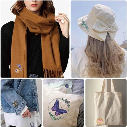 Extra Set of Water Soluble Embroidery Patterns (FREE Shipping) (50PCS)