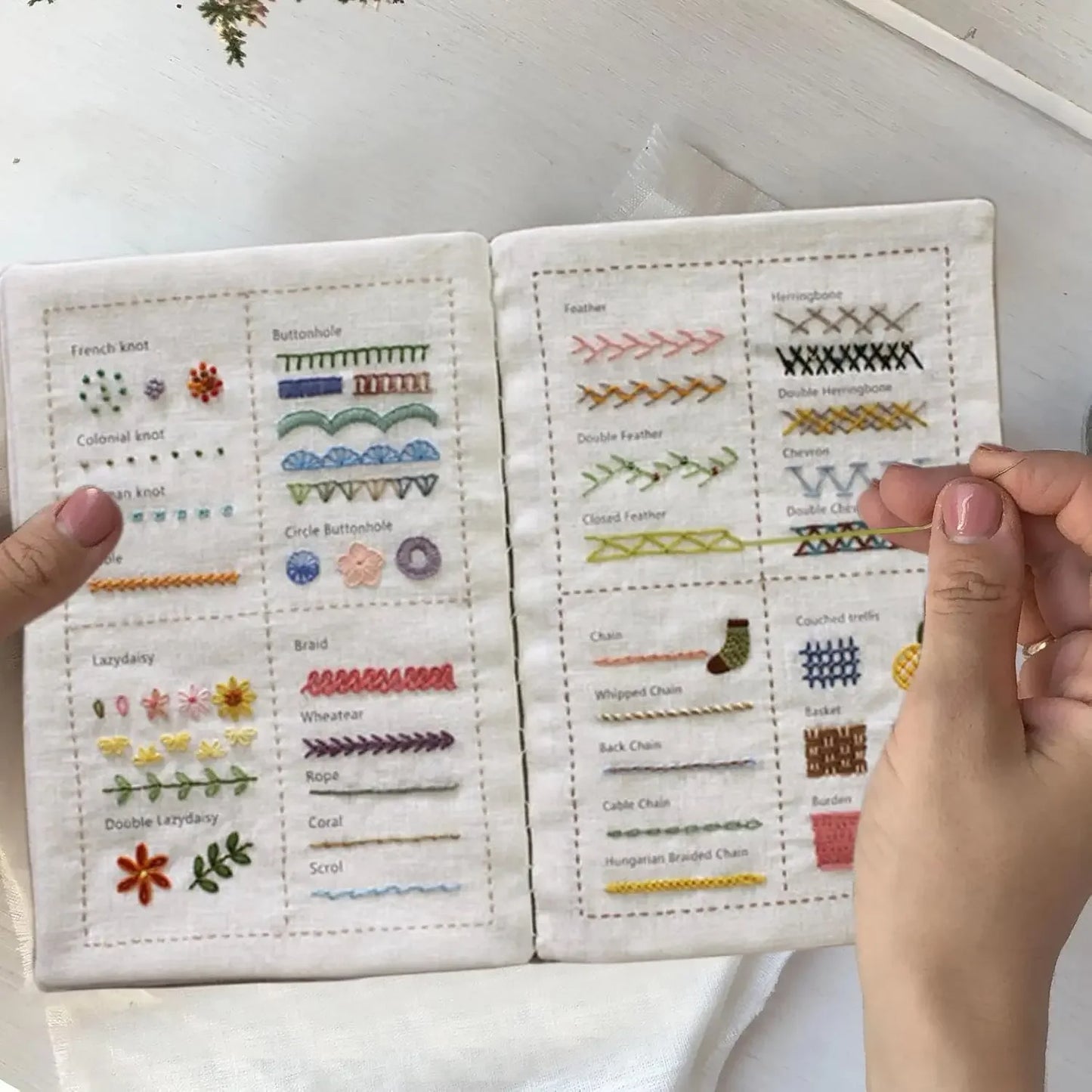Embroidery Book for Beginners