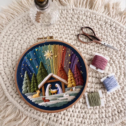 Punch Embroidery Kit - Aurora in Bethlehem