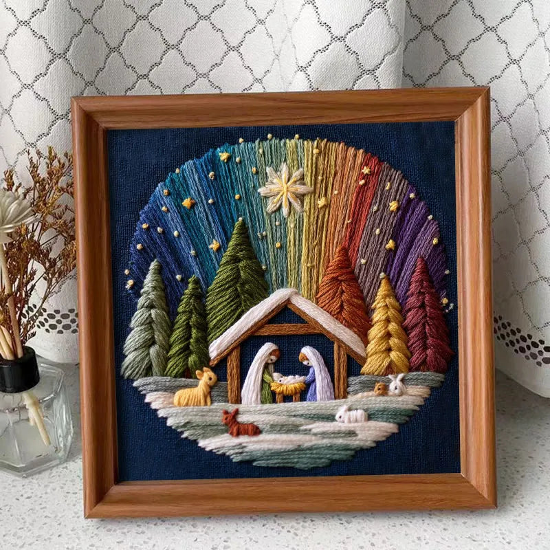 Punch Embroidery Kit - Aurora in Bethlehem