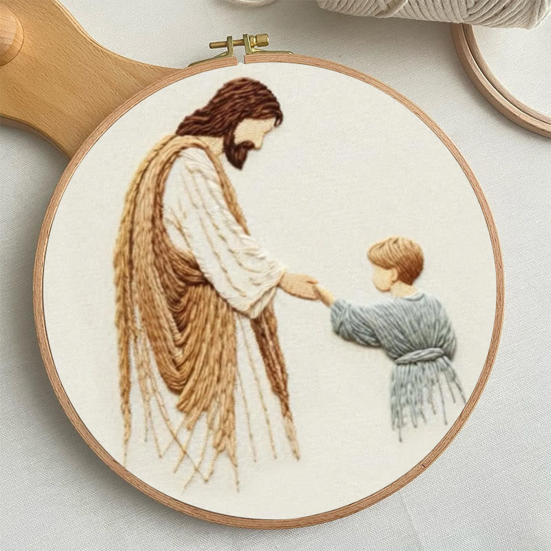 Embroidery Kit - Held by Faith